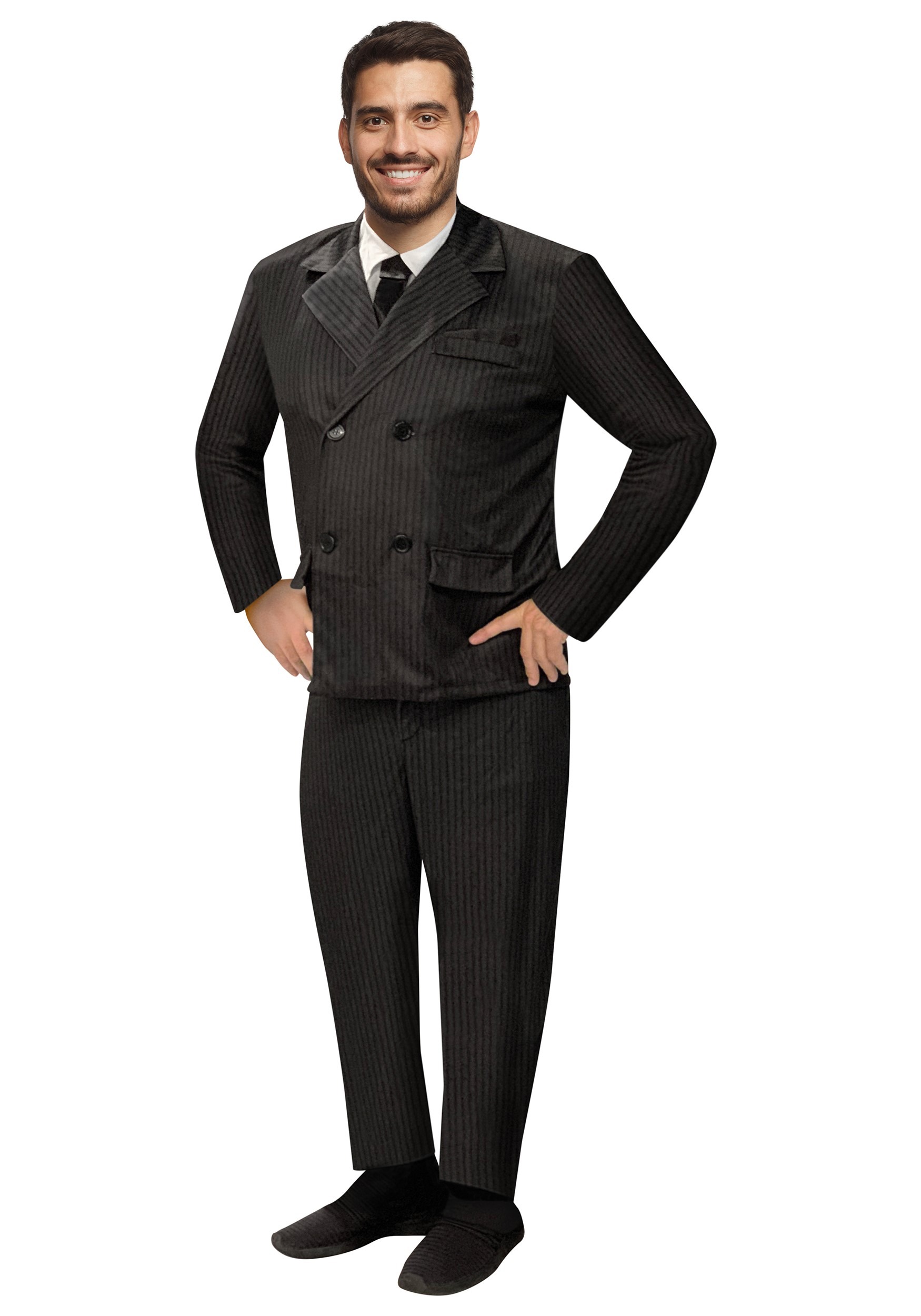 WEDNESDAY GOMEZ ADDAMS COSTUME FOR PLUS SIZE MEN