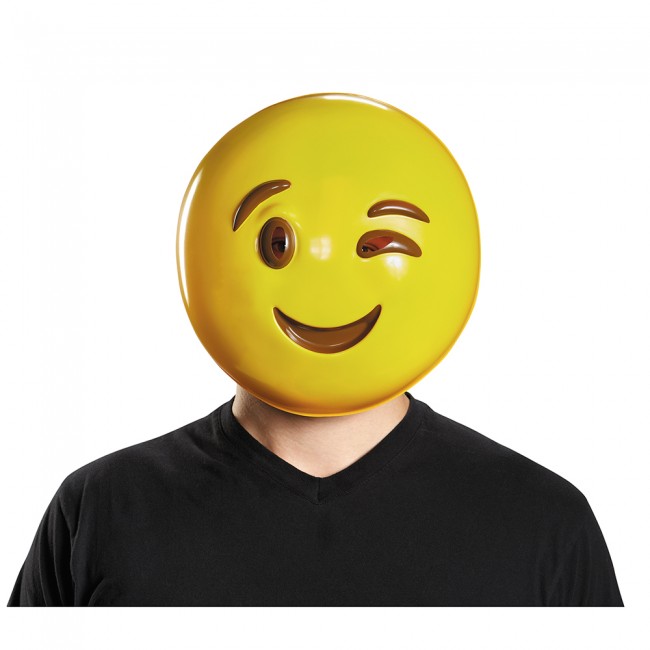 WINK EMOJI MASK