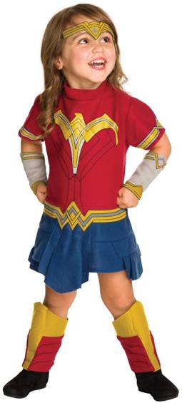 BvS DELUXE WONDER WOMAN COSTUME FOR TODDLER GIRLS