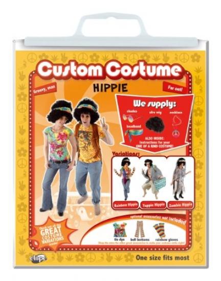 HIPPIE COSTUME KIT FOR ADULTS