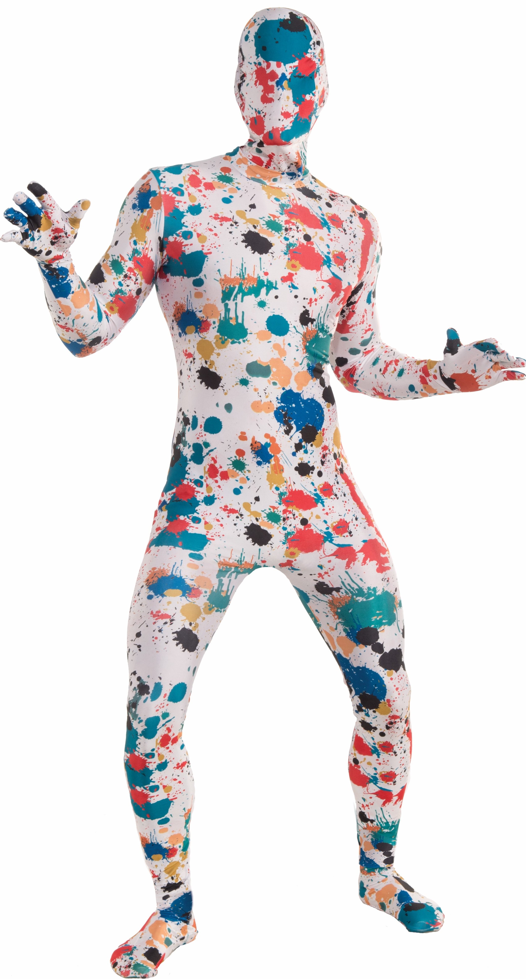 ART SPLATTER SKIN SUIT